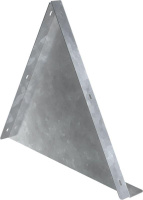 Заглушка двускатной крышки лотка осн. 600мм  CKD50D-ZK-600