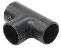 Тройник открывающийся TI32G черн.  CTA10D-TIG32-K02-020