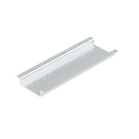 DIN-рейка 35х7.5мм L2000 OMEGA 3 с насечкой алюм.  02135RAL