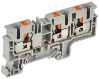 Колодка клеммная CP-MC 3 вывода 10кв.мм сер.  YCT22-00-3-K03-010 Колодка клеммная CP-MC 3 вывода 10кв.мм сер.  YCT22-00-3-K03-010