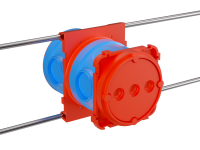 Коробка универсальная установочная для заливки в бетон 90х71 h110  59393U