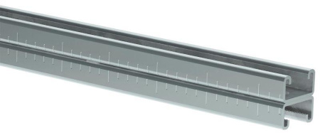 Профиль STRUT двойной перфорированный 41х21 L2100 2.5мм  CLM50D-PSD-41-21-21-3