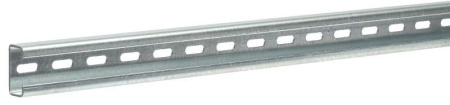 DIN-рейка 30х15х16мм L2000 тип С оцинк.  YDN30-0200