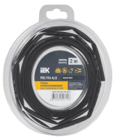 Трубка термоусадочная ТТУ нг-LS 4/2 черн. (уп.2м)  UDR12-004-002-002-K02-T