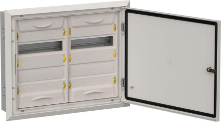 Корпус металлический ЩРв-48 (2х24) 505х625х130 IP31 сер. TITAN 5  TI5-50-V-2X024-31-7035