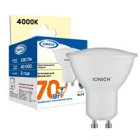 Лампа светодиодная GU10 7Вт 4000К 630лм 230В софит  1901