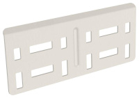 Пластина соединительная 80мм RAL 9016  CLM51D-PS-080-9016