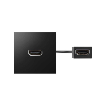 Модуль с адаптером проходной HDMI мама/мама черн.  400 40001194-038
