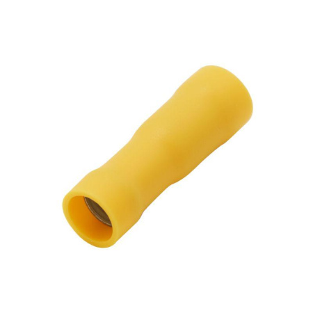 Наконечник цилинд. "розетка" 2.5-6кв.мм отв. d5 желт. (уп.50шт)  2C69P