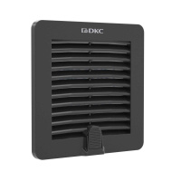 Решетка вентиляционная с фильтром RF 112х112мм IP54 RAL9005  R5RF08B