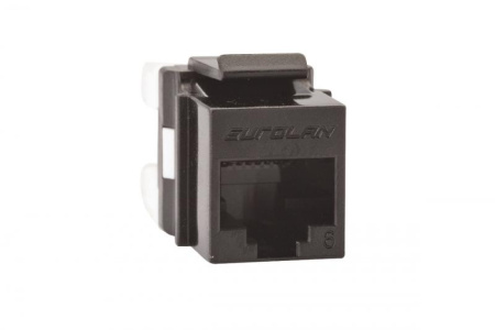Модуль UTP кат.6 Keystone черн.  16B-U6-03BL