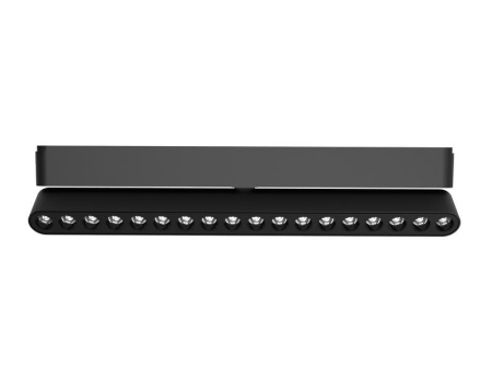 Светильник светодиодный трековый MTR16 1318R 18Вт 4000К spot 36град. BL IP20 низковольтный Pro черн.  5057098