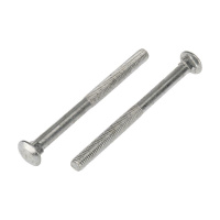 Болт мебельный 8х100 DIN 603 (уп.25шт)  KR-01-3511-027