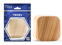 Выключатель 1-кл. ОП Frea 10А IP20 250В АБС-пластик сосна  TKE-FR-V1-C25