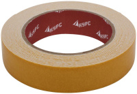 Лента монтажная клейкая на вспененной основе 25ммх5м черн.  11789