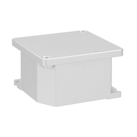 Коробка ответвительная 90х90х53мм IP66 RAL9006 окрашен. алюм.  65300