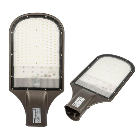 Светильник светодиодный уличный консольный ULV-R22H-100W/DW IP65 GREY дневной бел. свет 6500К угол 110град.  UL-00002706