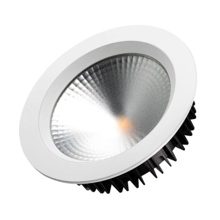 Светильник светодиодный LTD-187WH-FROST-21W Warm White 110deg IP44 метал.  021069