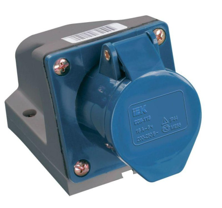Розетка ОП 32А 220В 2P+PЕ ССИ-123 IP44  PSR11-032-3