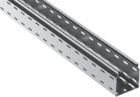 Лоток листовой перфорированный ESCA 7 100х100 L2500 сталь 2.0мм  CLP10-100-100-200-D25