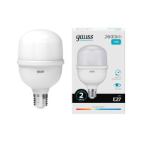 Лампа светодиодная Elementary 32Вт T100 цилиндр 4000К нейтр. бел. E27 2600лм  63223