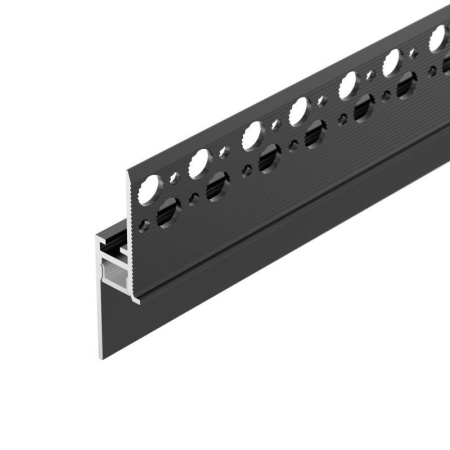 Профиль PLINTUS-FANTOM-H20-2000 BLACK алюм. L2000  043618