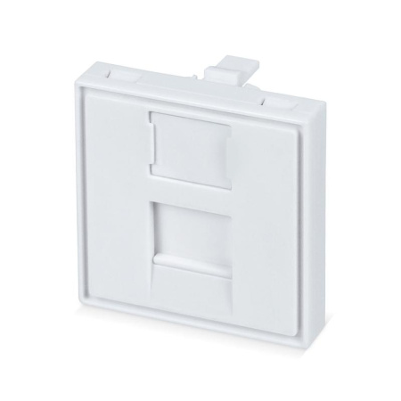 Вставка 45х45 Mosaic FP-45-1M для 1 модуля формата Keystone Jack  7783c