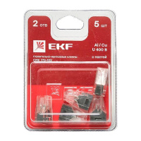 Клемма строительно-монтажная СМК 773-102 2-проводная 1.0-2.5кв.мм (блист.5шт) PROxima  plc-smk-102b