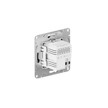 Розетка 2-м СП Эпика USB-C механизм алюм.  UP1-SOA-2USBC