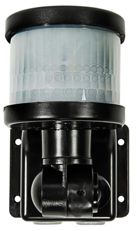 Датчик движения инфракрасный ДД-018-B 1200Вт 220град. 12м IP44 черн.  4690612001906