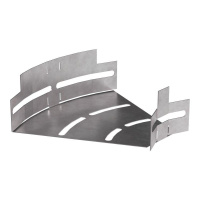 Угол для лотка горизонтальный изменяемый 0-45град. 150х50 Стандарт  PR16.0985