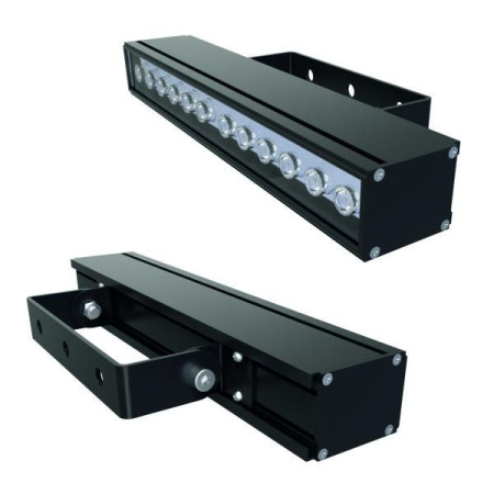 Светильник светодиодный LAD LED LINE-10-15B 15Вт 5000К IP66 230В КСС типа "К" черн.  LADLEDL1015B