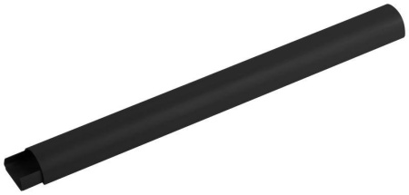 Кабель-канал 20х12 L2000 полукруглый графит KK-20-12-GR  Б0058624