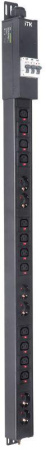 Блок распределения питания BASE PDU PV1113 25U 3ф 32А 6SCHUKO 12C13 3м IEC60309  BS-PV-43-12C13-06D-13