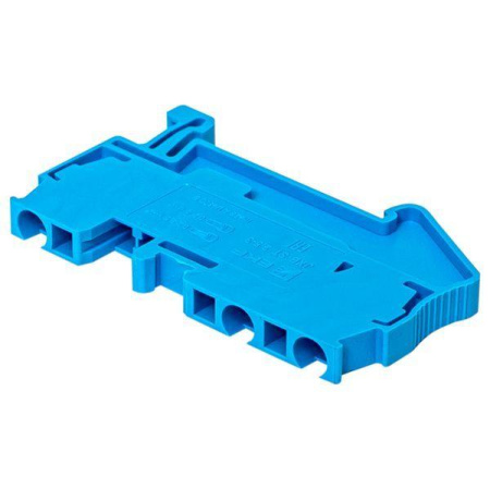 Колодка клеммная ST-2.5 28А 3 вывода пружинная син.  plc-jxb-st-2.5-3-blue