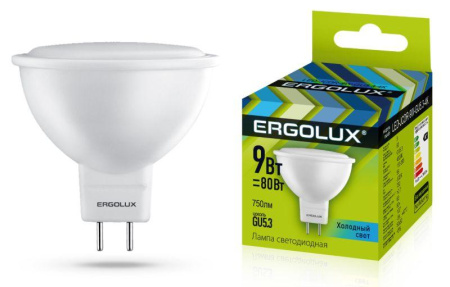 Лампа светодиодная LED-JCDR-9W-GU5.3-4K 9Вт JCDR рефлектор 4500К бел. GU5.3 180-240В  13625
