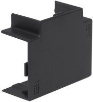 Угол для кабель-канала Т-образ. КМТ 60х40 черн. (уп.4шт) ELECOR  EL-KK10D-T-060-040-K02