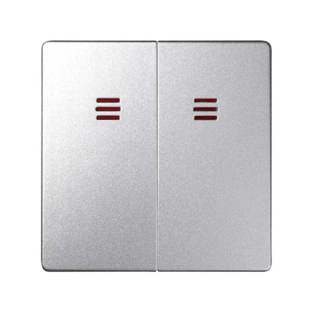 Клавиша двойная для 75393; 75394-39 82 Detail алюм. 82025-93