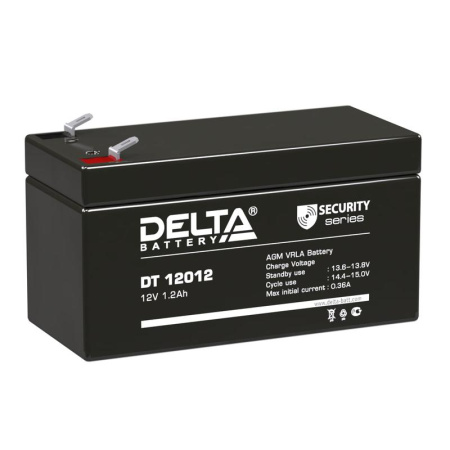 Аккумулятор ОПС 12В 1.2А.ч  DT 12012