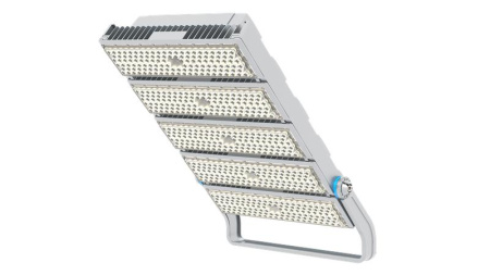 Прожектор светодиодный СДО FL 30 C 5х300W M1 857 GR 561х918х148мм 1500Вт 5700К IP66 уличный сер.  17083023621