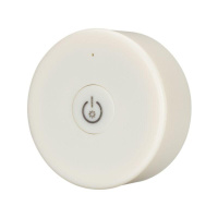 Панель Knob SMART-P87-DIM White (3В 1 зона 2.4G) (IP20 пластик)  028333