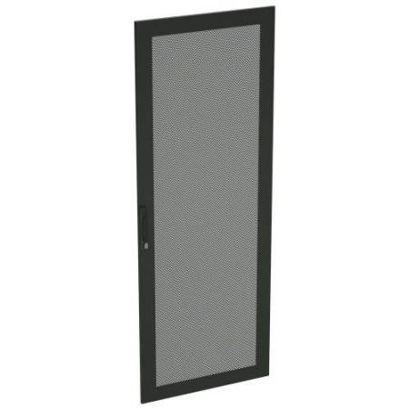 Дверь перфорированая для шкафов CQE 1200х800 RAL9005  R5ITCPRMM1280B