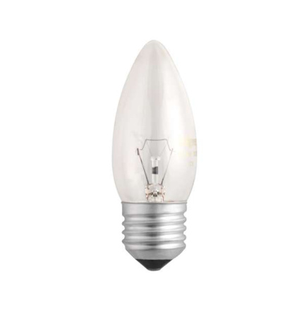 Лампа накаливания B35 240V 40W E27 clear  3320546