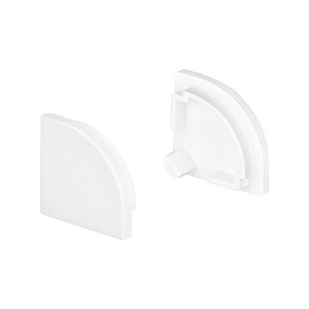 Заглушка SL-KANT-H16 ROUND WHITE глухая пластик  037547
