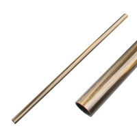 Труба декоративная ПВХ d15мм для ретро проводки бронз.  BTR1-16-25