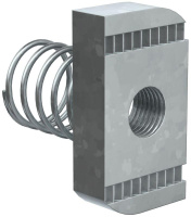 Гайка канальная с пружиной М10х40 (уп.50шт)  CMZ11-GK-10