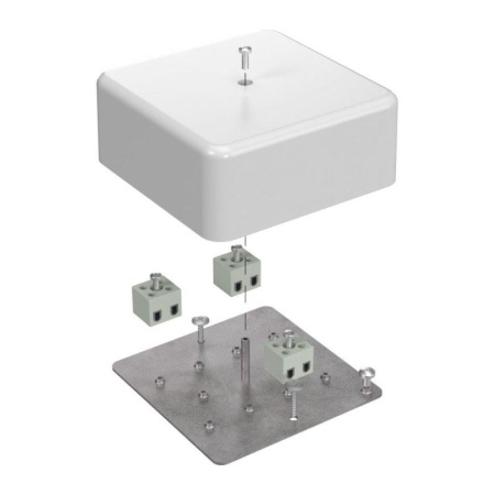 Коробка огнестойкая для кабель-канала 40-0470-FR2.5-6 Е15-Е120 103х103х45  40-0470-FR2.5-6