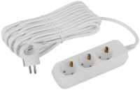 Удлинитель электрический UDL-16-3100-E Greenline 3 розетки с заземлением 10м ПВС 3х1кв.мм  Б0064983