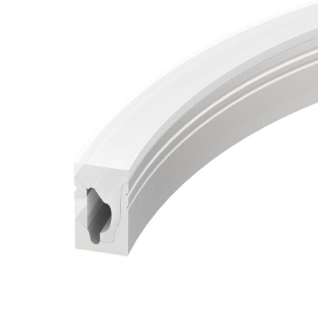 Профиль силиконовый WPH-FLEX-1018-SIDE-S10-5m WHITE (силикон) (уп.5м)  040269