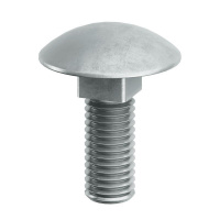 Винт с гладкой головкой и квадратным подголовником М6х16 гор.оцинк.  CM010616HDZ